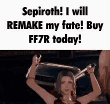 Ff7 Ff7r GIF - Ff7 Ff7r Aerith GIFs