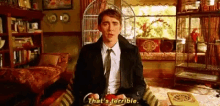 Lee Pace Thats Terrible GIF - Lee Pace Thats Terrible Terrible GIFs