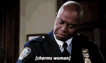 Charms Woman GIF - Holt Captain Brooklyn Nine Nine GIFs