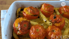 Roman Style Stuffed Tomatoes Food52 GIF - Roman Style Stuffed Tomatoes Food52 Yummy Delicious GIFs