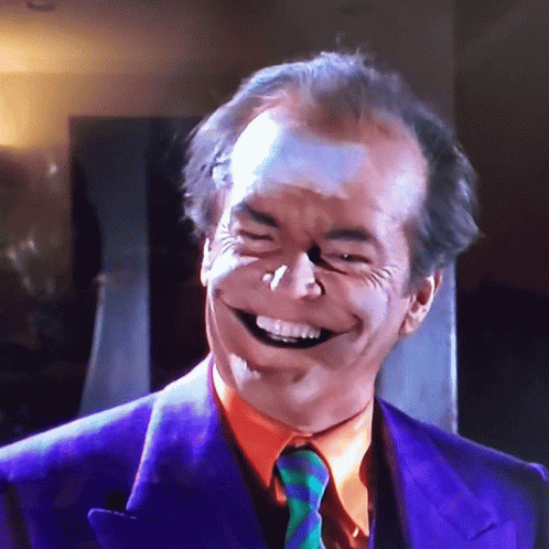 Jack Nicholson Joker GIFs | Tenor