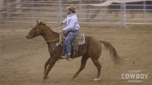 Horseback Riding Coy Melancon GIF - Horseback Riding Coy Melancon Ultimate Cowboy Showdown GIFs