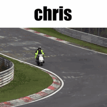 chris race arrival nuerburgring