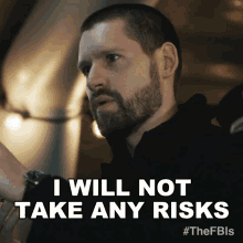 I Will Not Take Any Risks Scott Forrester GIF - I Will Not Take Any Risks Scott Forrester Fbi International GIFs
