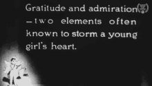 Gratitude And Admiration Two Elements Often Known To Storm A Young Girls Heart GIF - Gratitude And Admiration Two Elements Often Known To Storm A Young Girls Heart Broken Barriers GIFs
