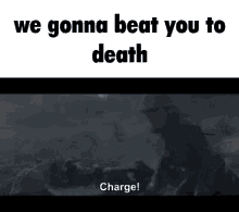 Banzai Banzai Charge GIF - Banzai Banzai Charge We Gonna Beat You To Death GIFs
