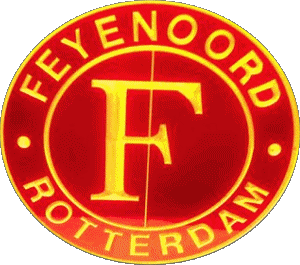 Feyenoord Rotterdam Sticker - Feyenoord Rotterdam Voetbal Stickers