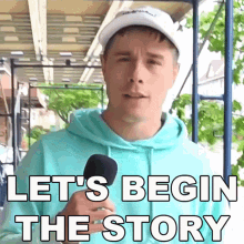 Lets Begin The Story Tommy G Mcgee GIF - Lets Begin The Story Tommy G Mcgee Tommy G GIFs