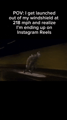 Silver Surfer Instagram Reels GIF - Silver Surfer Instagram Reels Car Crash GIFs