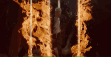 glass house music video mgk machine gun kelly flames