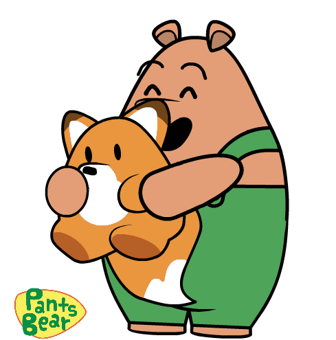 Animated Bear Pants Bear 