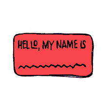 my name