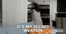 Secret Weapon GIF - Secret Weapon Grace And Frankie GIFs