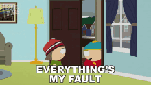 Everythings My Fault Eric Cartman GIF - Everythings My Fault Eric Cartman Heidi Turner GIFs