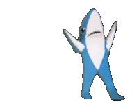 Sharks Dancing Shark Sticker - Sharks Shark Dancing Shark Stickers