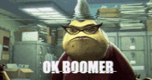 Ok Boomer Roze GIF - Ok Boomer Roze Monsters Inc GIFs