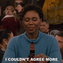 I Couldn'T Agree More Olivia GIF - I Couldn'T Agree More Olivia Frasier GIFs