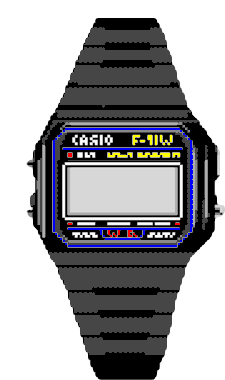 What Are You Waiting For Casio Watch Sticker - What Are You Waiting For Casio Watch Vintage Watch Stickers