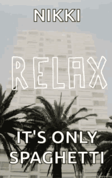 spring break relax logo
