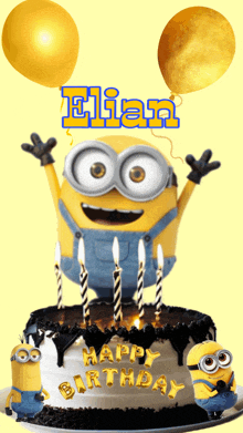 Happy Birthday Elian GIF - Happy Birthday Elian GIFs