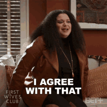 I Agree With That One Hundred Percent Bree Washington GIF - I Agree With That One Hundred Percent Bree Washington First Wives Club GIFs