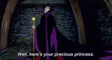 Maleficent Heres Your Precious Princess GIF - Maleficent Heres Your Precious Princess Aurora GIFs