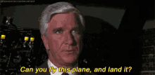 Airplane Movie GIF - Airplane Movie Can You Fly This Plane And Land It Pilot GIFs
