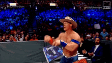 John Cena Cowboy Hat GIF - John Cena Cowboy Hat Bow GIFs