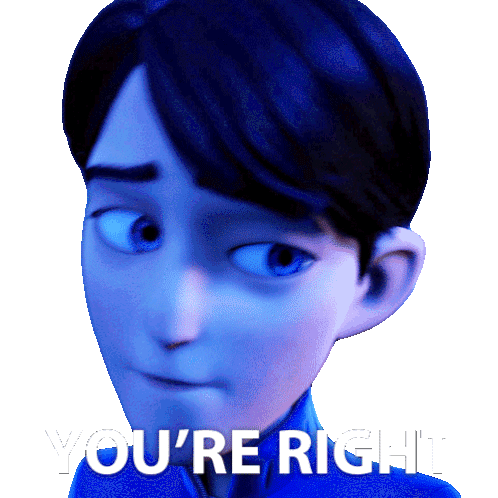 Youre Right Jim Lake Jr Sticker - Youre Right Jim Lake Jr Trollhunters Tales Of Arcadia Stickers