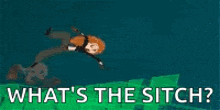 a cartoon of a person 's hand with the words `` what 's the sitch '' above it .
