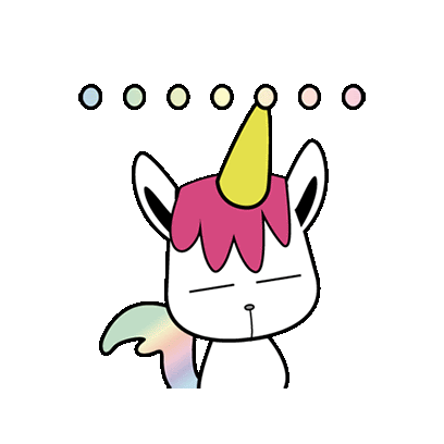 Cute Unicorn Sticker - Cute Unicorn - Discover & Share GIFs