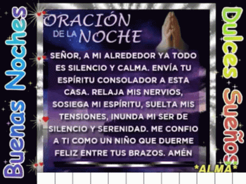Oracion De Noche Buenas Noches GIF - Oracion De Noche Buenas Noches - Discover & Share GIFs Oracion De Noche Buenas Noches GIF - Oracion De Noche Buenas Noches - Discover & Share GIFs