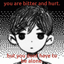 omori you dont have to suffer alone let us help you reach out