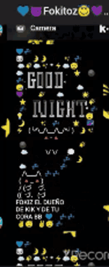 good night gn text