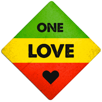 One Love One Heart One Destiny Bob Marley One Love Sticker - One Love One Heart One Destiny Bob Marley One Love Bob Marley Quote Stickers