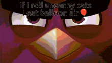 Angry Birds Dice Uncanny Cat GIF