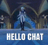 Dottore Hello Chat GIF - Dottore Hello Chat Dottore Hello Chat GIFs