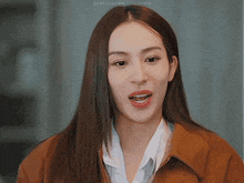 a woman 's face is shown with the words justjaycee tumblr below it