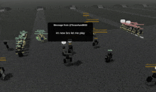 a message from texas aandm33 is displayed on a screen
