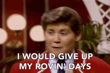 I Would Give Up My Rovin Days Wayne Newton GIF - I Would Give Up My Rovin Days Wayne Newton The Ed Sullivan Show GIFs
