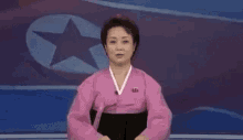 Reporter North Korea GIF - Reporter North Korea North Korea Flag GIFs
