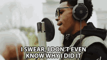 I Swear I Dont Even Know Why I Did It Artist Julius Dubose GIF - I Swear I Dont Even Know Why I Did It Artist Julius Dubose A Boogie Wit Da Hoodie GIFs