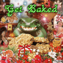 get baked baking weed cookies christmas