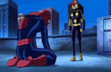 Nova Stand Up GIF - Nova Stand Up Spiderman GIFs