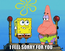I Feel Sorry For You Spongebob GIF - I Feel Sorry For You Spongebob Patrick GIFs
