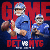 New York Giants Vs. Detroit Lions Pre Game GIF - Nfl National Football League Football League GIFs