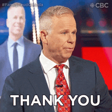 Thank You Gerry Dee GIF - Thank You Gerry Dee Family Feud Canada GIFs