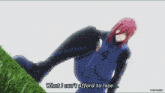 a person with red hair and the number 4 on their jersey is on crunchyroll