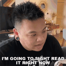 Im Going To Sight Read It Right Now Aj Rafael GIF - Im Going To Sight Read It Right Now Aj Rafael Sight Reading GIFs