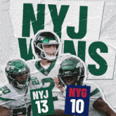 New York Giants (10) Vs. New York Jets (13) Post Game GIF - Nfl National Football League Football League GIFs